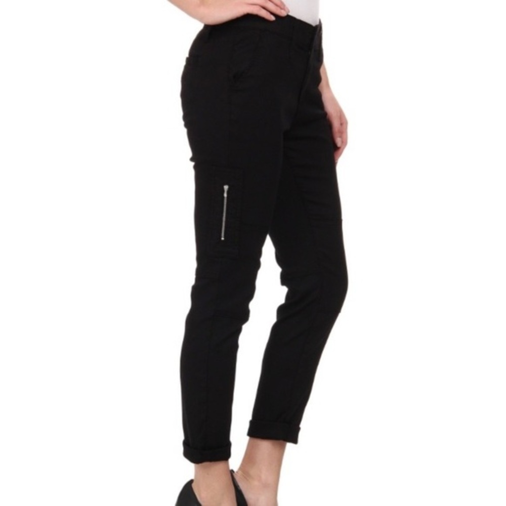 AG Adriano Goldschmied The Wyatt Utilitarian Slouchy Skinny Black Pants Size 26R